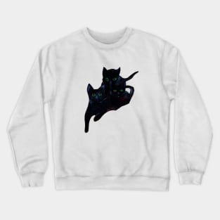 Black cats Crewneck Sweatshirt